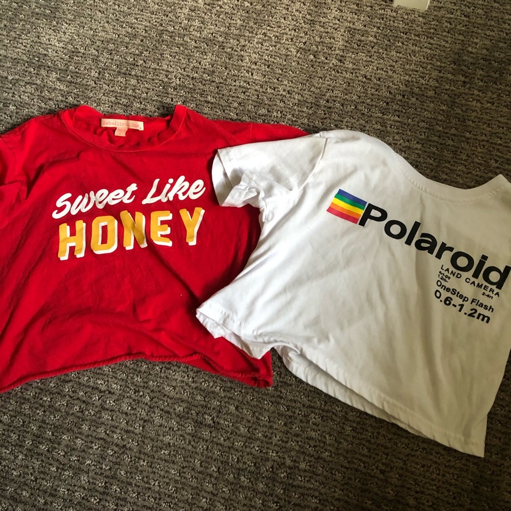 2 super cute crop tops